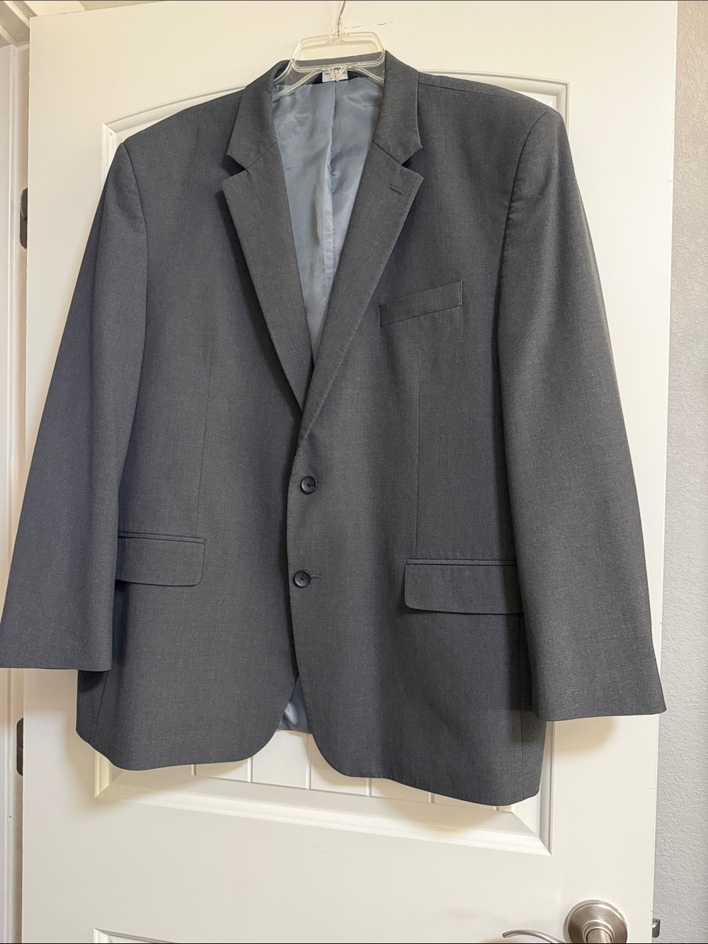 Men's Classic Gray 2 Piece Suit